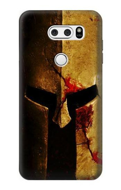 S2439 Warrior Spartan Helmet Case For LG V30, LG V30 Plus, LG V30S ThinQ, LG V35, LG V35 ThinQ