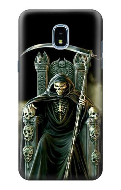 S1024 Grim Reaper Skeleton King Case For Samsung Galaxy J3 (2018), J3 Star, J3 V 3rd Gen, J3 Orbit, J3 Achieve, Express Prime 3, Amp Prime 3