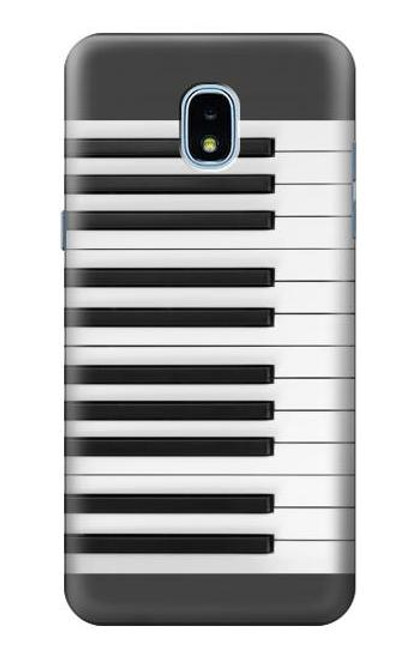 S2082 One Octave Piano Case For Samsung Galaxy J3 (2018), J3 Star, J3 V 3rd Gen, J3 Orbit, J3 Achieve, Express Prime 3, Amp Prime 3