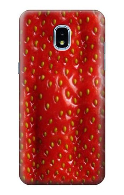 S2225 Strawberry Case For Samsung Galaxy J3 (2018), J3 Star, J3 V 3rd Gen, J3 Orbit, J3 Achieve, Express Prime 3, Amp Prime 3