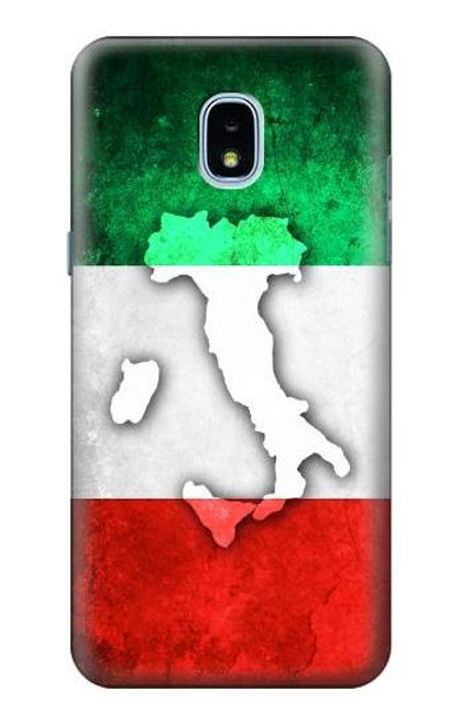 S2338 Italy Flag Case For Samsung Galaxy J3 (2018), J3 Star, J3 V 3rd Gen, J3 Orbit, J3 Achieve, Express Prime 3, Amp Prime 3