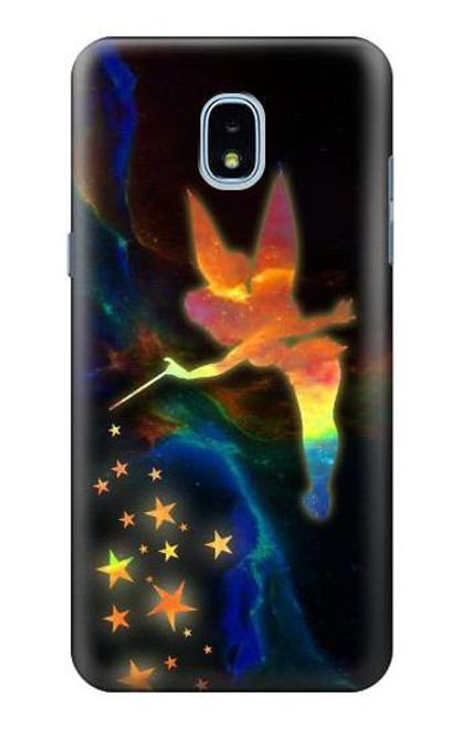 S2583 Tinkerbell Magic Sparkle Case For Samsung Galaxy J3 (2018), J3 Star, J3 V 3rd Gen, J3 Orbit, J3 Achieve, Express Prime 3, Amp Prime 3