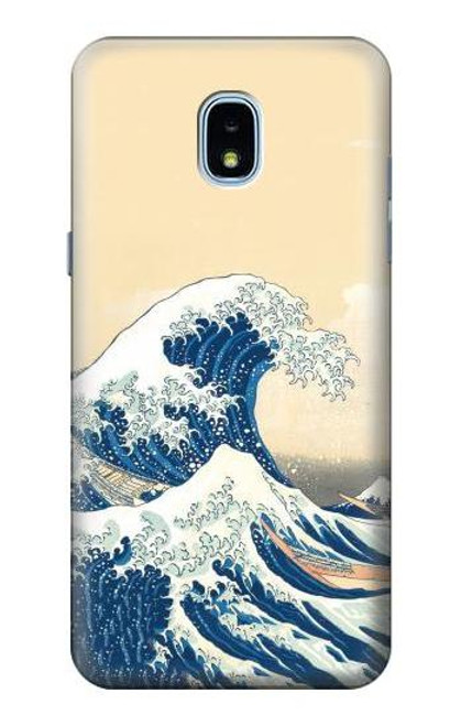 S2790 Hokusai Under The Wave off Kanagawa Case For Samsung Galaxy J3 (2018), J3 Star, J3 V 3rd Gen, J3 Orbit, J3 Achieve, Express Prime 3, Amp Prime 3