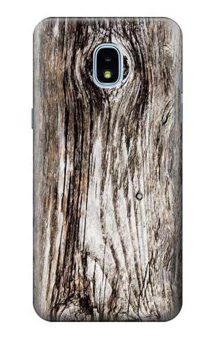 S2844 Old Wood Bark Graphic Case For Samsung Galaxy J3 (2018), J3 Star, J3 V 3rd Gen, J3 Orbit, J3 Achieve, Express Prime 3, Amp Prime 3