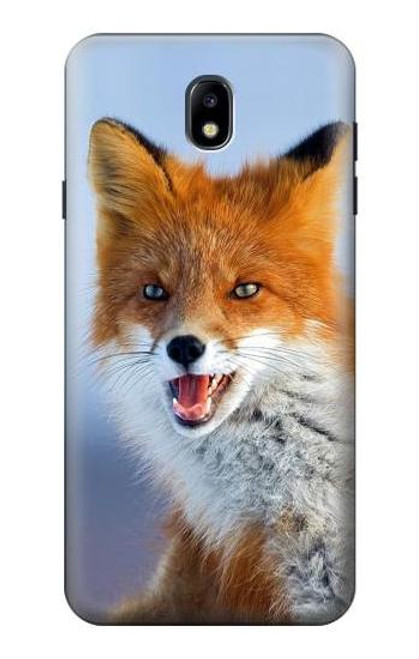 S0417 Fox Case For Samsung Galaxy J7 (2018), J7 Aero, J7 Top, J7 Aura, J7 Crown, J7 Refine, J7 Eon, J7 V 2nd Gen, J7 Star