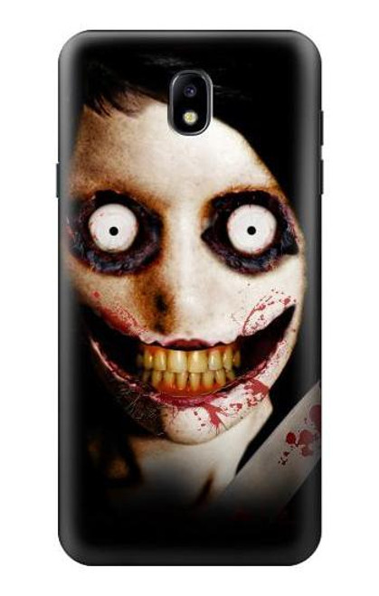 S1344 Jeff the Killer Case For Samsung Galaxy J7 (2018), J7 Aero, J7 Top, J7 Aura, J7 Crown, J7 Refine, J7 Eon, J7 V 2nd Gen, J7 Star