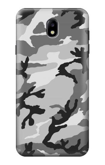 S1721 Snow Camouflage Graphic Printed Case For Samsung Galaxy J7 (2018), J7 Aero, J7 Top, J7 Aura, J7 Crown, J7 Refine, J7 Eon, J7 V 2nd Gen, J7 Star