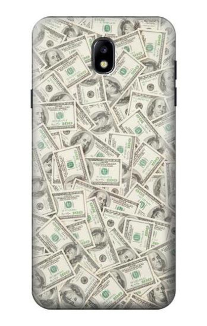 S2077 Money Dollar Banknotes Case For Samsung Galaxy J7 (2018), J7 Aero, J7 Top, J7 Aura, J7 Crown, J7 Refine, J7 Eon, J7 V 2nd Gen, J7 Star