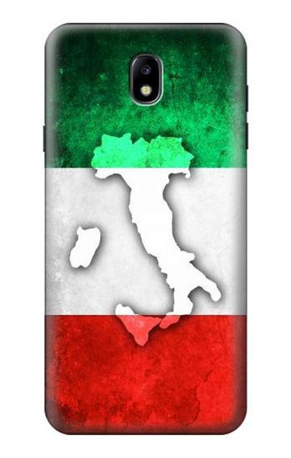 S2338 Italy Flag Case For Samsung Galaxy J7 (2018), J7 Aero, J7 Top, J7 Aura, J7 Crown, J7 Refine, J7 Eon, J7 V 2nd Gen, J7 Star