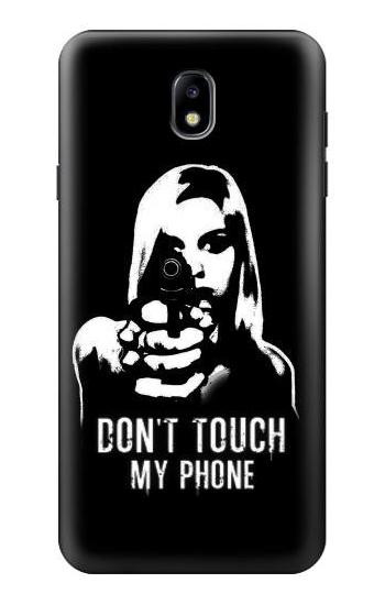 S2518 Do Not Touch My Phone Case For Samsung Galaxy J7 (2018), J7 Aero, J7 Top, J7 Aura, J7 Crown, J7 Refine, J7 Eon, J7 V 2nd Gen, J7 Star