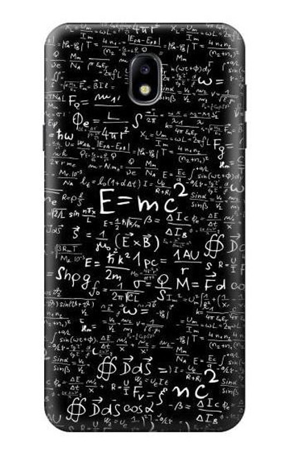 S2574 Mathematics Physics Blackboard Equation Case For Samsung Galaxy J7 (2018), J7 Aero, J7 Top, J7 Aura, J7 Crown, J7 Refine, J7 Eon, J7 V 2nd Gen, J7 Star