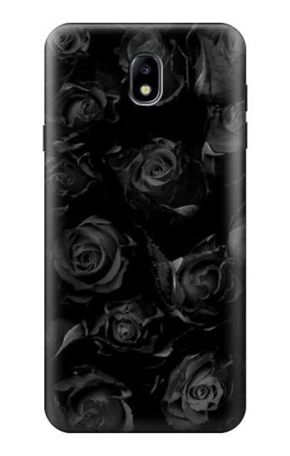 S3153 Black Roses Case For Samsung Galaxy J7 (2018), J7 Aero, J7 Top, J7 Aura, J7 Crown, J7 Refine, J7 Eon, J7 V 2nd Gen, J7 Star