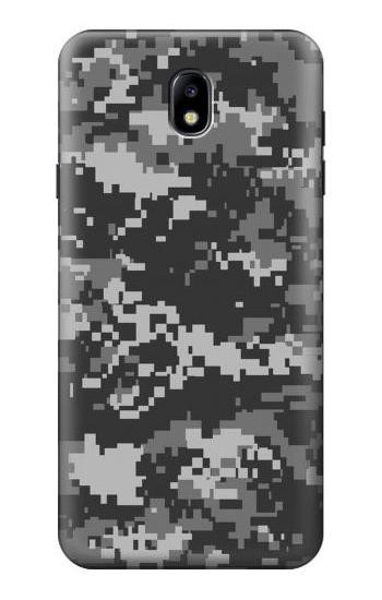 S3293 Urban Black Camo Camouflage Case For Samsung Galaxy J7 (2018), J7 Aero, J7 Top, J7 Aura, J7 Crown, J7 Refine, J7 Eon, J7 V 2nd Gen, J7 Star