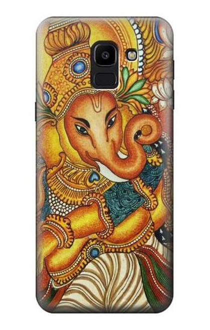 S0440 Hindu God Ganesha Case For Samsung Galaxy J6 (2018)