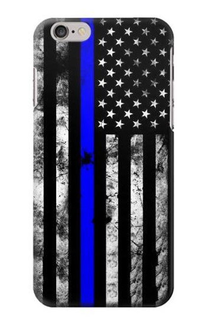 S3244 Thin Blue Line USA Case For iPhone 6 6S