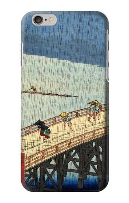 S3347 Utagawa Hiroshige Sudden shower Case For iPhone 6 Plus, iPhone 6s Plus