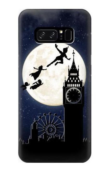 S3249 Peter Pan Fly Full Moon Night Case For Note 8 Samsung Galaxy Note8