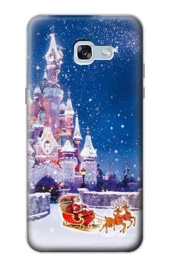 S3282 Santa Xmas Castle Case For Samsung Galaxy A5 (2017)