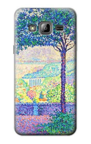 S3349 Paul Signac Terrace of Meudon Case For Samsung Galaxy J3 (2016)