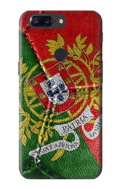 S3300 Portugal Flag Vintage Football Graphic Case For OnePlus 5T