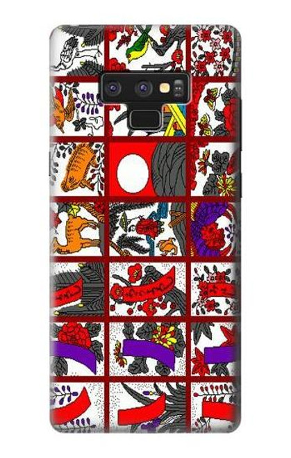 S1923 Hanafuda Japanese Flower Card Case For Note 9 Samsung Galaxy Note9