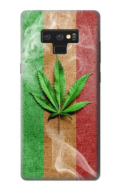 S2109 Marijuana Rasta Flag Case For Note 9 Samsung Galaxy Note9