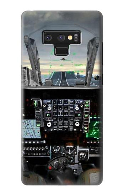 S2435 Fighter Jet Aircraft Cockpit Case For Note 9 Samsung Galaxy Note9