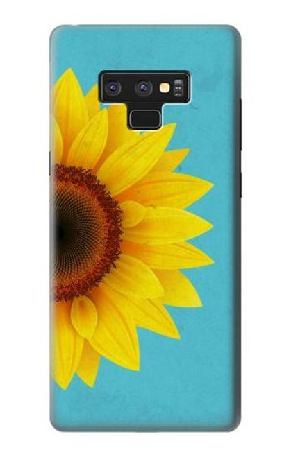 S3039 Vintage Sunflower Blue Case For Note 9 Samsung Galaxy Note9