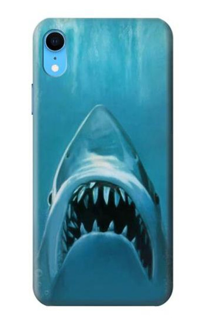 S0830 White Shark Case For iPhone XR