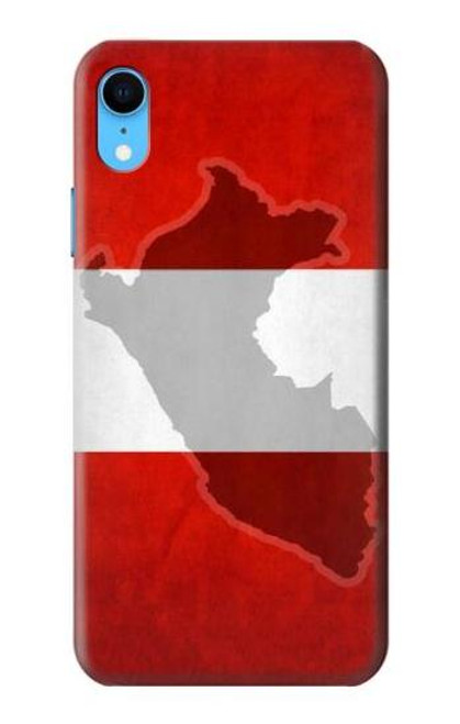 S3018 Peru Flag Case For iPhone XR