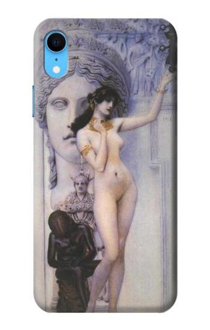 S3353 Gustav Klimt Allegory of Sculpture Case For iPhone XR