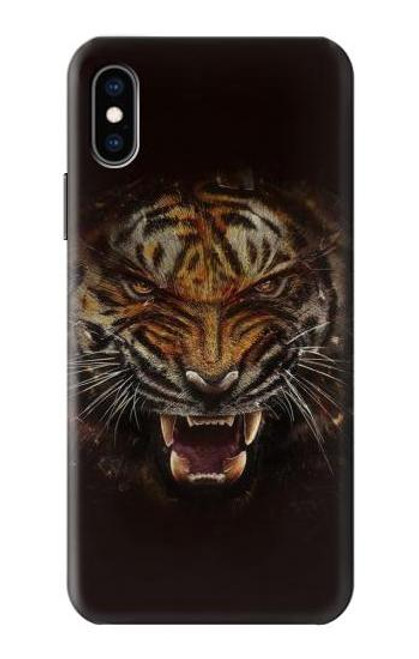 S0575 Tiger Face Case For iPhone X, iPhone XS