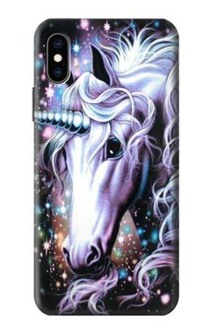 S0749 Unicorn Horse Case For iPhone X, iPhone XS