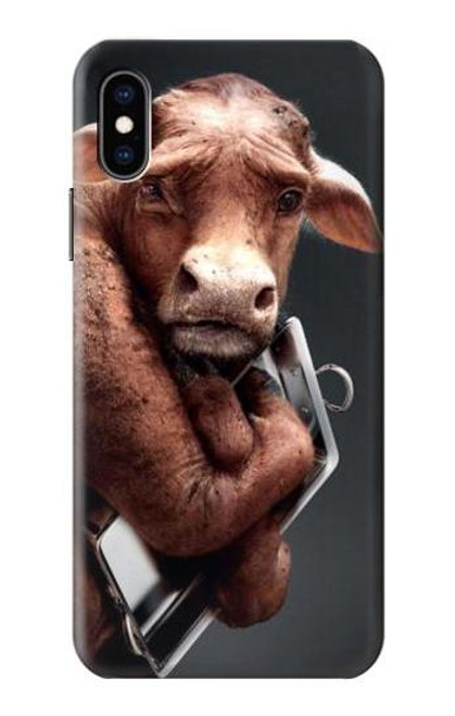 S1271 Crazy Cow Case For iPhone X, iPhone XS