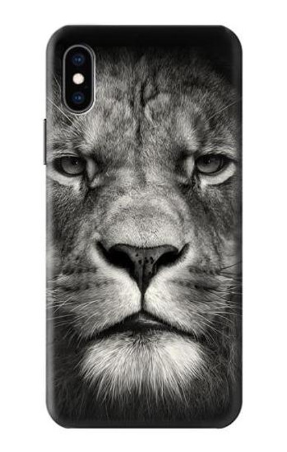 S1352 Lion Face Case For iPhone X, iPhone XS