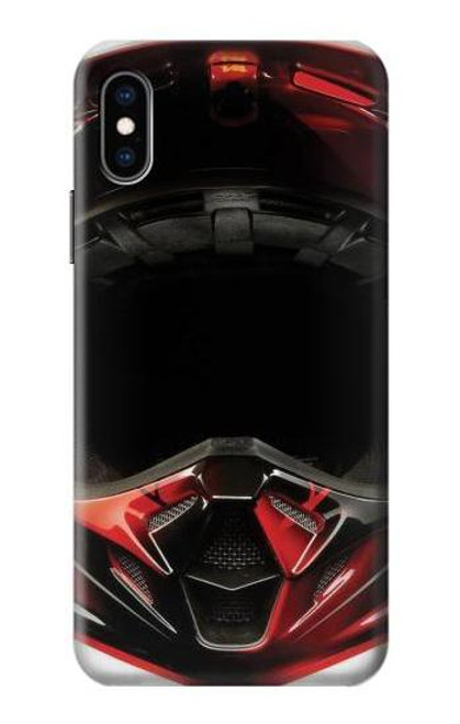 S1373 Motorcycle Helmet Case For iPhone X, iPhone XS