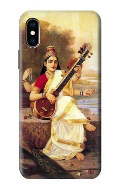 S1420 Saraswati Hindu Goddess Case For iPhone X, iPhone XS