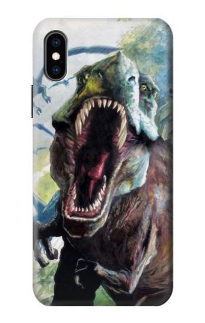S1453 Trex Tyrannosaurus Rex Dinosaur Case For iPhone X, iPhone XS