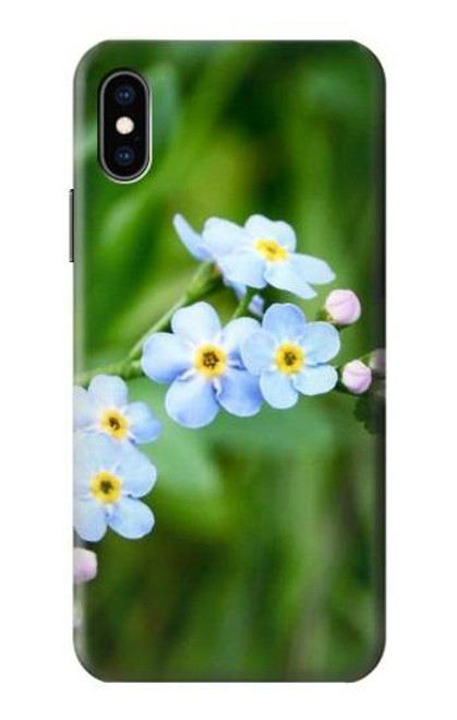 S1818 Forget Me Not Case For iPhone X, iPhone XS