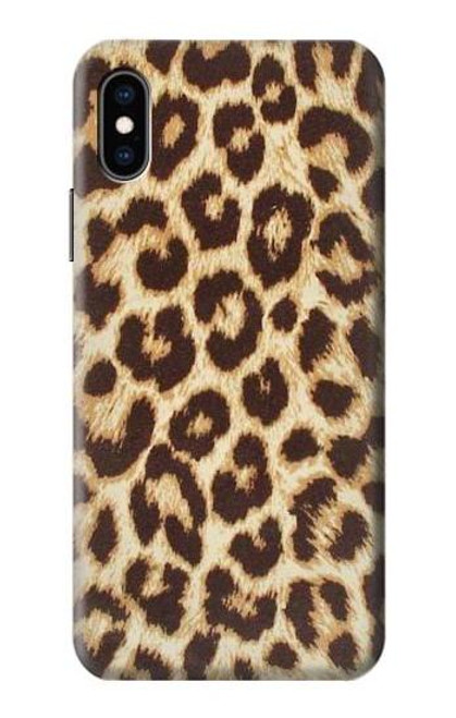 S2204 Leopard Pattern Graphic Printed Case For iPhone X, iPhone XS