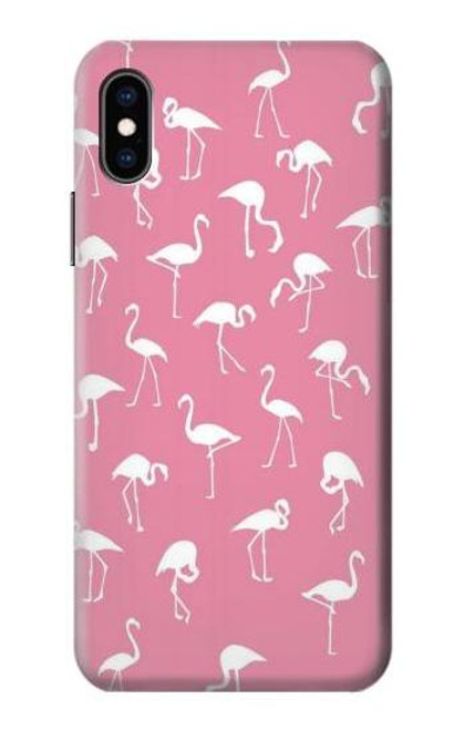 S2858 Pink Flamingo Pattern Case For iPhone X, iPhone XS