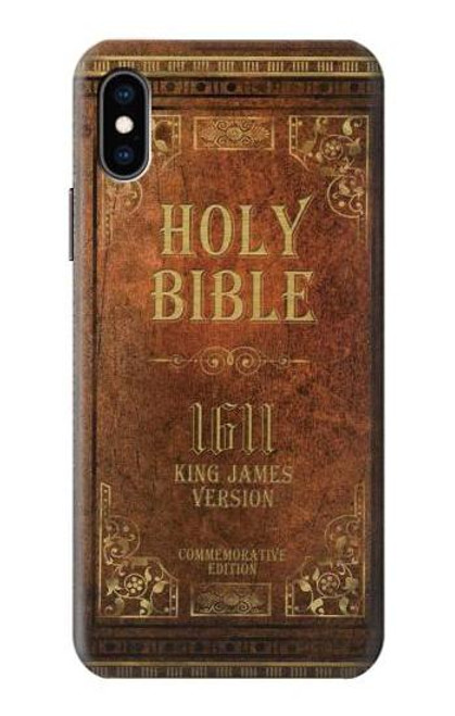 S2890 Holy Bible 1611 King James Version Case For iPhone X, iPhone XS