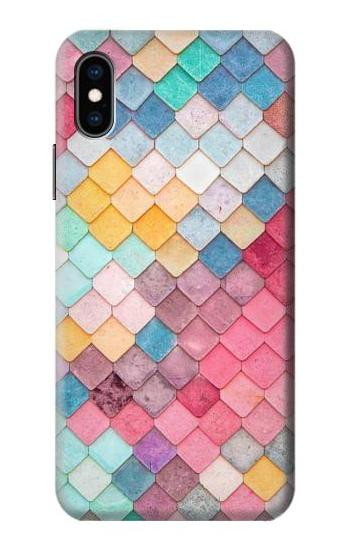 S2947 Candy Minimal Pastel Colors Case For iPhone X, iPhone XS