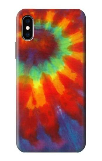 S2985 Colorful Tie Dye Texture Case For iPhone X, iPhone XS