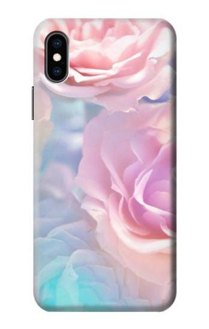 S3050 Vintage Pastel Flowers Case For iPhone X, iPhone XS