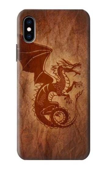 S3086 Red Dragon Tattoo Case For iPhone X, iPhone XS