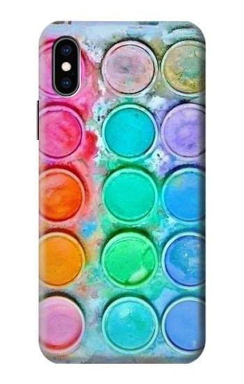 S3235 Watercolor Mixing Case For iPhone X, iPhone XS