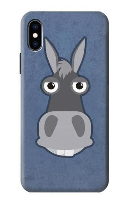 S3271 Donkey Cartoon Case For iPhone X, iPhone XS