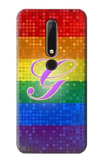 S2899 Rainbow LGBT Gay Pride Flag Case For Nokia 6.1, Nokia 6 2018