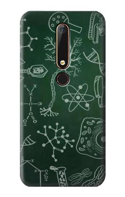 S3211 Science Green Board Case For Nokia 6.1, Nokia 6 2018